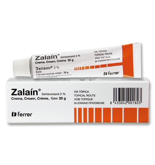 Zalain Cream 2%: Dosages and Ingredients | Full Prescribing Info